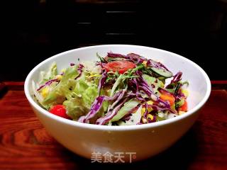 和风蔬菜沙拉的做法