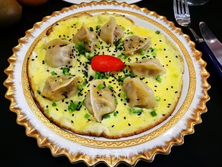 鸡蛋抱饺的做法