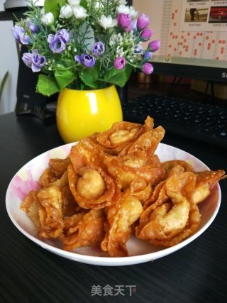 节日宴客好菜——炸抄手的做法