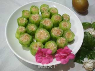 蒜蓉蒸丝瓜的做法