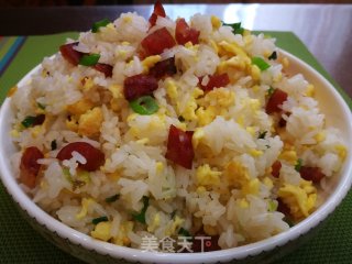 蛋炒饭的做法