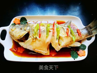 懒人版蒸鱼——蒸鲈鱼的做法