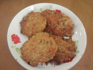 红椒肉末煎饼的做法