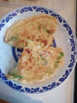 简单鸡蛋饼的做法