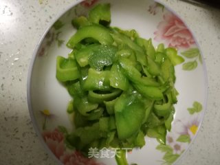 清炒苦瓜的做法