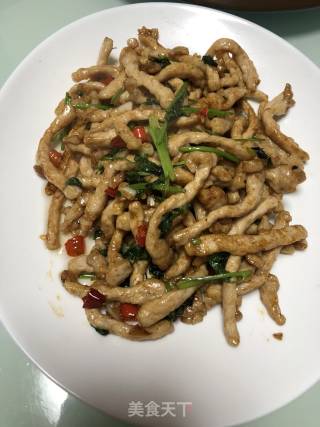 香辣肉丝的做法