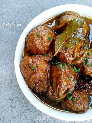 面筋塞肉的做法