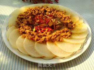 清蒸白萝卜的做法