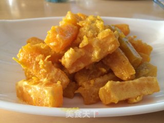 金沙南瓜的做法