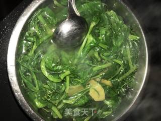 超简单豌豆尖汤的做法