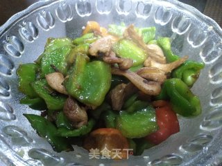 青椒炒肉的做法