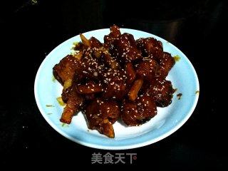 糖醋素排骨的做法