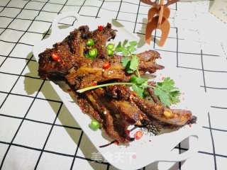 烤箱美食：椒烤羊排的做法