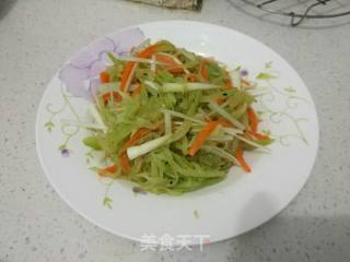 凉拌佛手瓜的做法