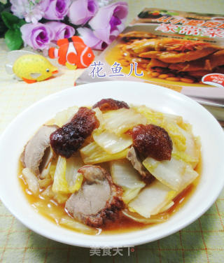 鸭肉炒娃娃菜的做法