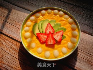 南瓜雪球奶昔