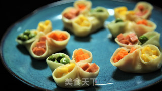 有家鲜厨房：冬至养生餐-四喜煎饺