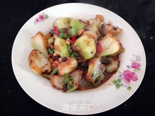 家乡青菜梗的做法