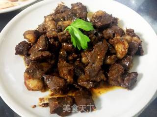 香辣牛心的做法