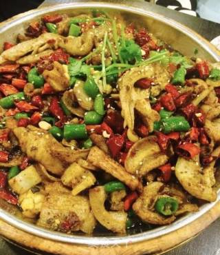 干锅鸡的做法