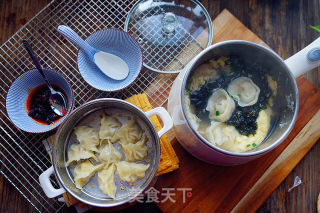 紫菜鸡蛋汤饺的做法