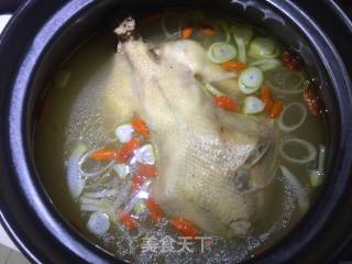 养生滋补韩式参鸡汤的做法