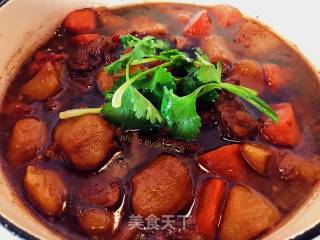土豆胡萝卜炖牛肉的做法