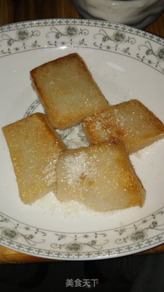 糖拌糍粑的做法