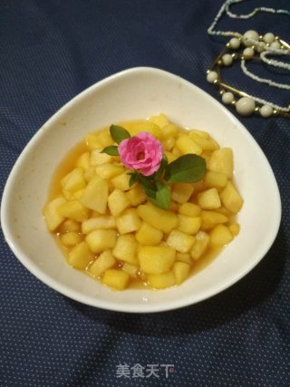甜蜜蜜苹果的做法