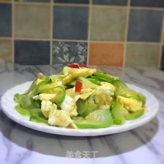 西葫芦炒蛋的做法