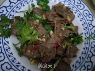 干拌牛肉的做法