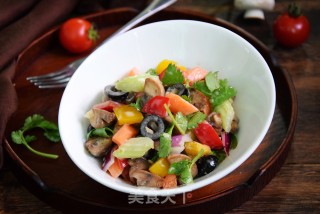 蘑菇沙拉的做法