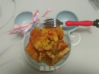 米饭蛋饼的做法