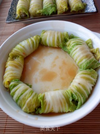 清蒸娃娃菜卷的做法