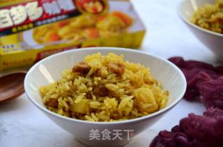 咖喱土豆焖饭的做法