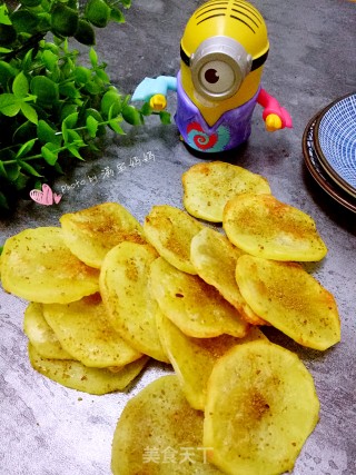 孜然味烤薯片的做法
