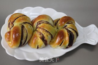 豆沙面包卷的做法