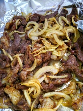 辣烤羊肉条的做法