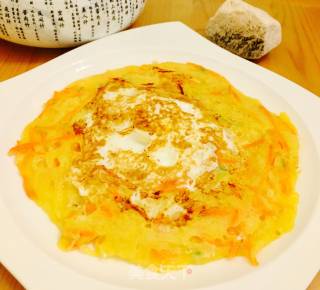 土豆胡萝卜鸡蛋饼的做法