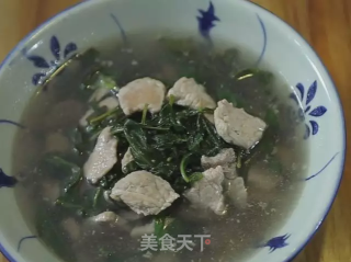 潮音潮人：枸杞叶瘦肉汤的做法