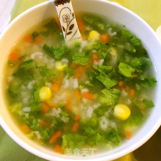 蔬菜营养粥的做法