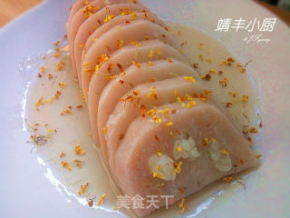 桂花糖藕的做法