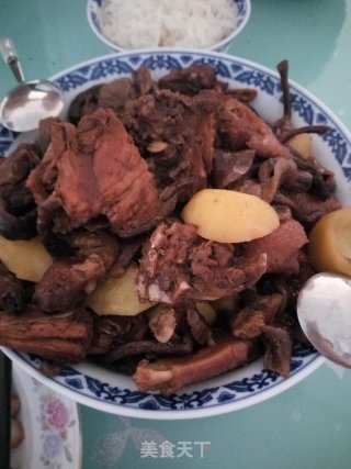 小鸡炖蘑菇的做法