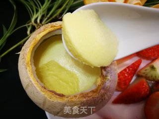 椰皇蒸蛋的做法