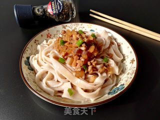 肉酱面#御寒美食#的做法