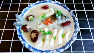 #御寒美食#鲫鱼豆腐汤的做法