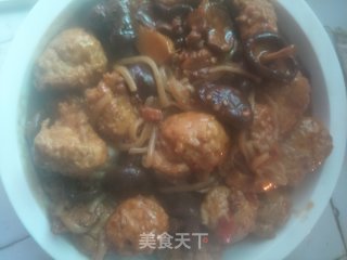 香菇烩鱼丸的做法
