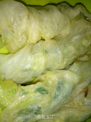 白菜包黄瓜的做法