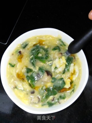 菠菜咸疙瘩汤的做法