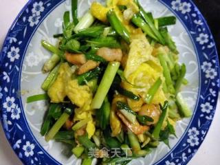 韭菜虾仁的做法